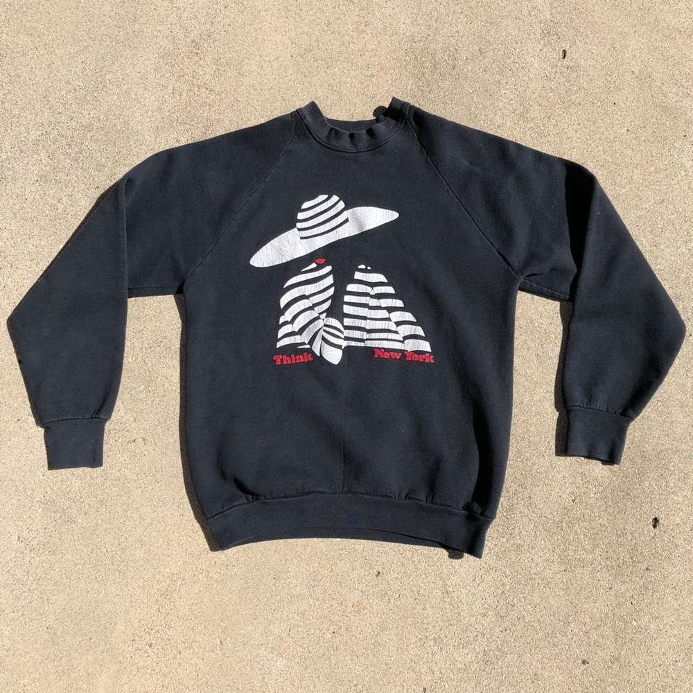 Vintage think New York crewneck sweatshirt.